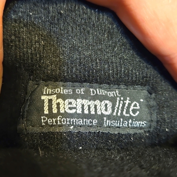 Ranger boots, NWOT, Lace up, Removable liner, Thermolite, Black, Women's 7, - Picture 13 of 16